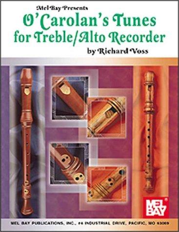 Cover for Mel Bay O'Carolan's Tunes for Treble/Alto Recorder