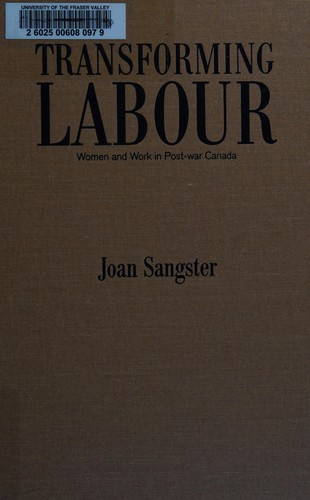 Cover for Transforming Labour