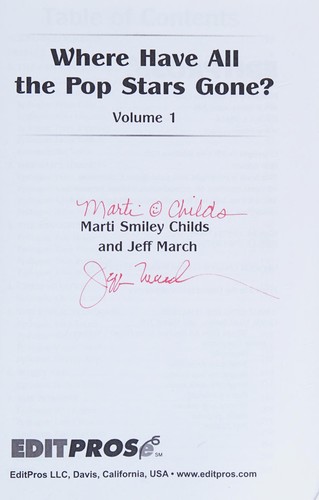 Cover for Where have all the pop stars gone?