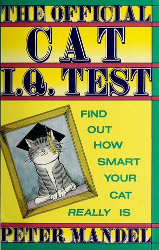 Cover for The official cat IQ test