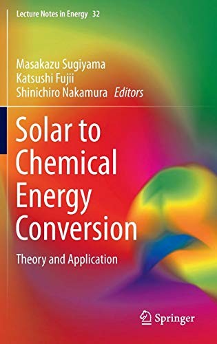 Cover for Solar to Chemical Energy Conversion