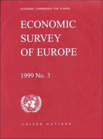 Cover for Economic Survey Europe 1999 (Economic Survey of Europe)