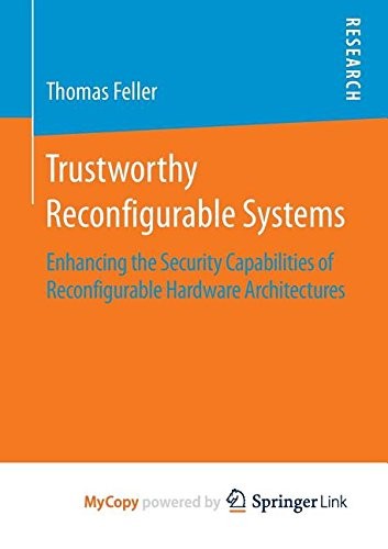 Cover for Trustworthy Reconfigurable Systems