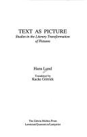 Cover for Text as picture