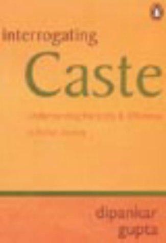 Cover for Interrogating caste