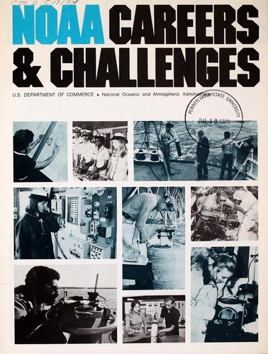 Cover for NOAA careers & challenges