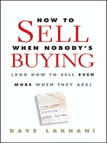 Cover for How To Sell When Nobody's Buying