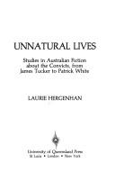 Cover for Unnatural lives