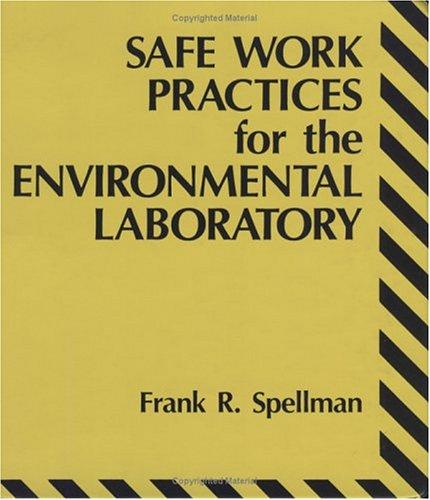 Cover for Safe work practices for the environmental laboratory