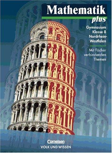 Cover for Mathematik plus, EURO, Lehrbuch, Ausgabe Gymnasium Nordrhein-Westfalen, 8. Klasse.