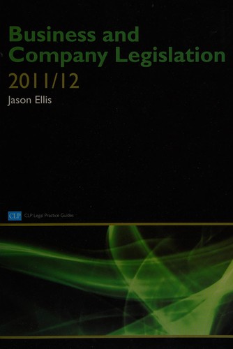 Cover for Business and company legislation