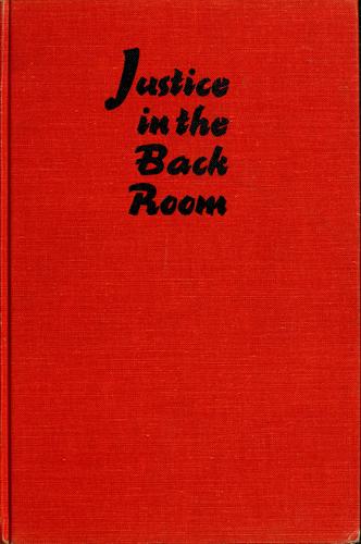 Cover for Justice in the back room.