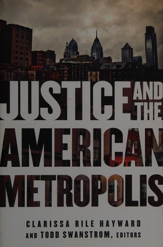 Cover for Justice and the American metropolis