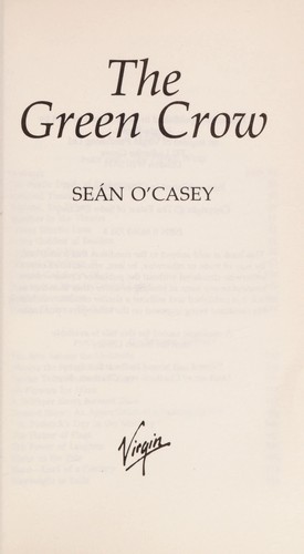 Cover for The green crow