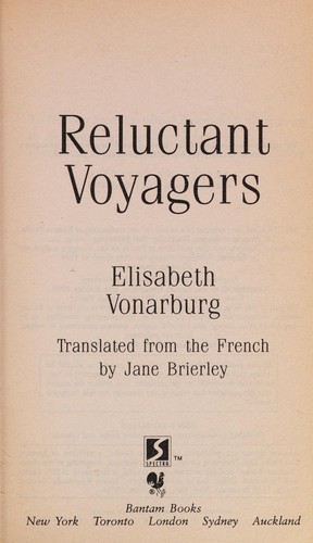 Cover for Reluctant voyagers