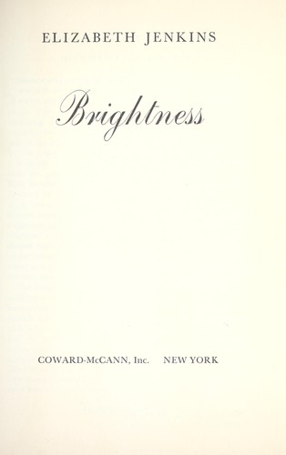 Cover for Brightness.