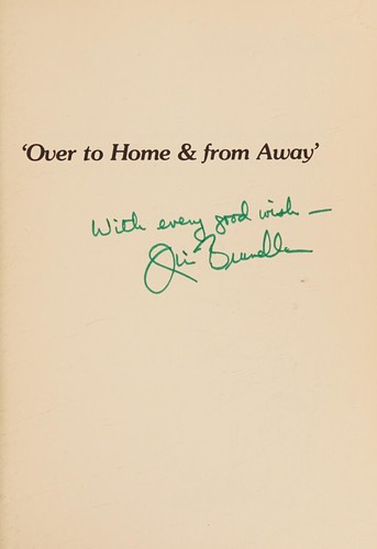 Cover for "Over to home & from away"