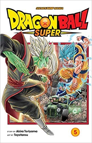 Cover for Dragon Ball super. 5, The decisive battle! Farewell, trunks!