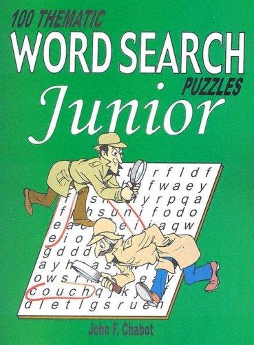 Cover for 100 Thematic Word Search Puzzles Junior