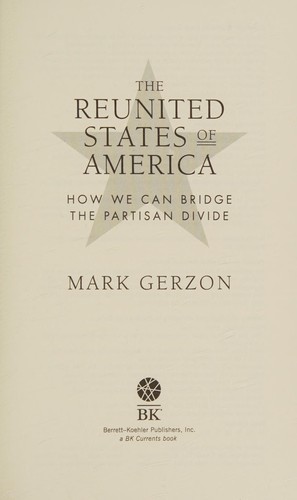 Cover for The Reunited States of America