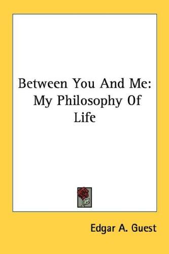 Cover for Between You And Me