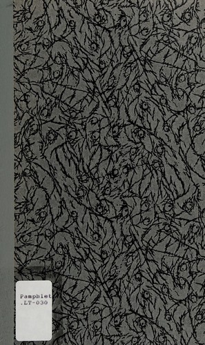 Cover for Nine poems