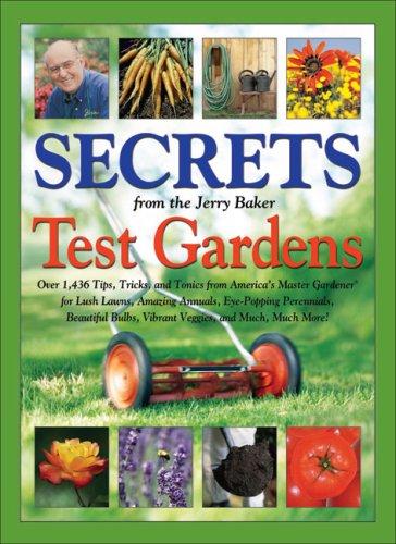 Cover for Secrets from the Jerry Baker Test Gardens