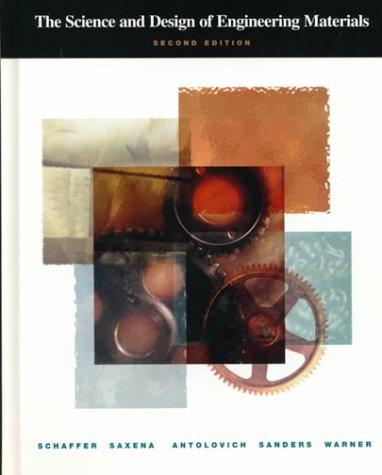 Cover for The science and design of engineering materials