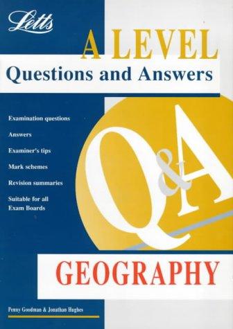 Cover for A-level Questions and Answers Geography ('A' Level Questions & Answers)