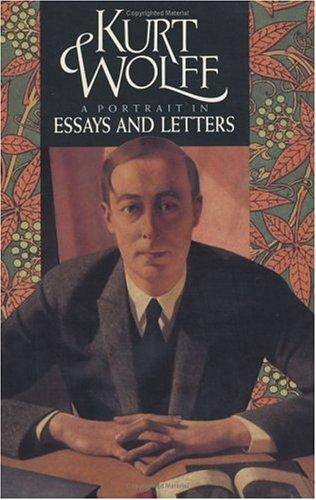 Cover for Kurt Wolff