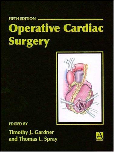 Cover for Operative Cardiac Surgery