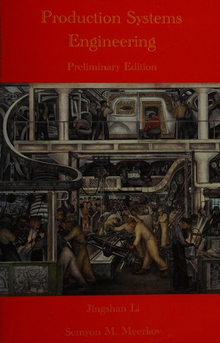 Cover for Production systems engineering