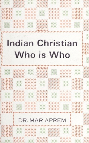 Cover for Indian Christian who is who
