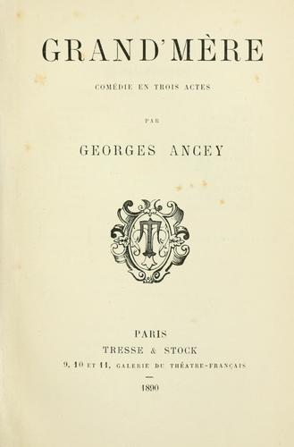 Cover for Grand'mre
