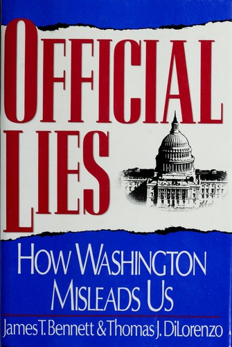 Cover for Official lies