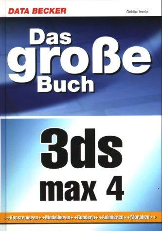Cover for Das große Buch 3DS MAX 4.