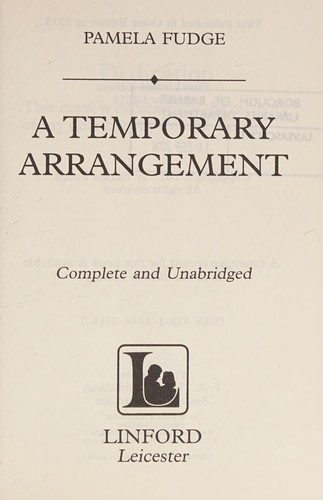 Cover for A temporary arrangement