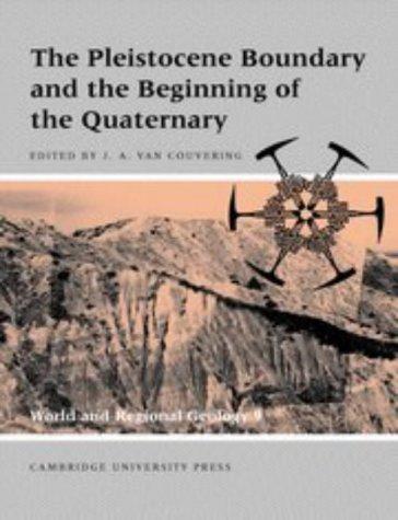 Cover for The Pleistocene boundary and the beginning of the Quaternary