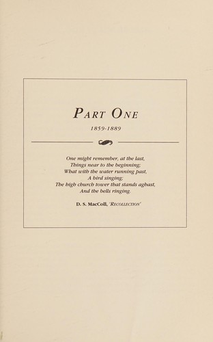 Cover for D.S. MacColl