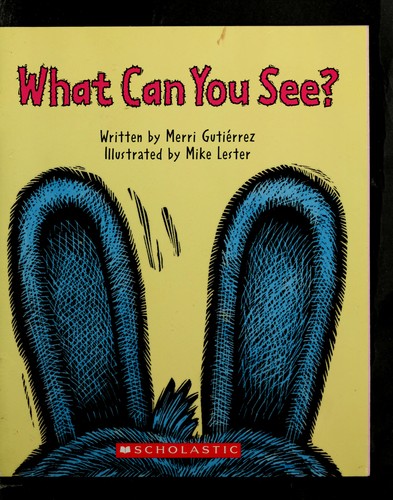Cover for What can you see?