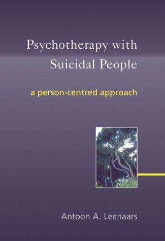 Cover for Psychotherapy with Suicidal People