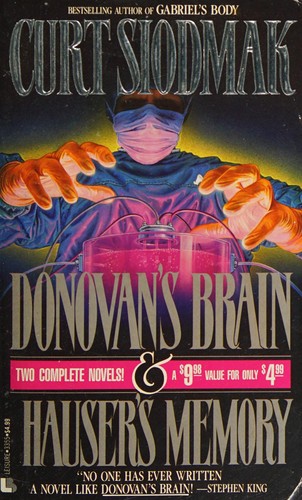 Cover for Donovan's Brain/Hauser's Memory/2 Complete Novels in 1