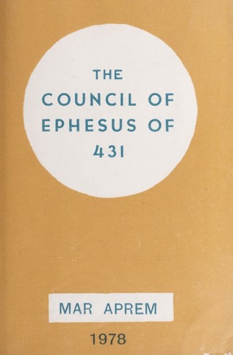 Cover for Council of Ephesus of 431