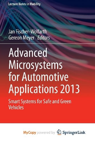 Cover for Advanced Microsystems for Automotive Applications 2013