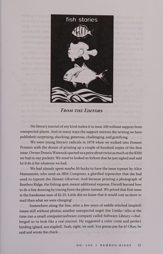 Cover for Bamboo Ridge No. 100