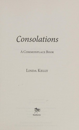 Cover for Consolations