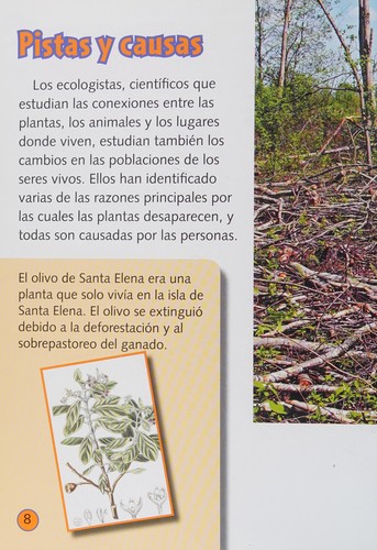 Cover for Por Qué Se Extinguen Las Plantas