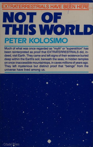 Cover for Not of This World