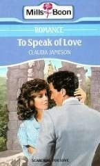 Cover for To Speak Of Love