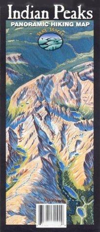 Cover for Indian Peaks Panoramic Hiking Map